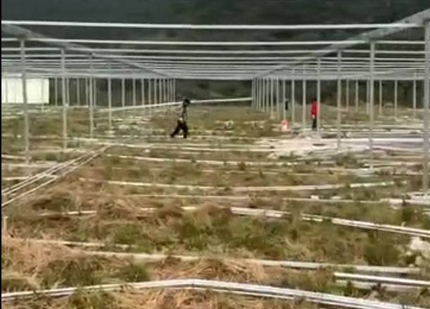 温室大棚建设现场